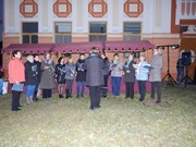 Rozsvícení vánočního stromu u MŠ